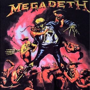 Hanes Shirts - Megadeth 💀Tee 🤘😝 Hanes Shirts - Megadeth 💀Tee 🤘😝